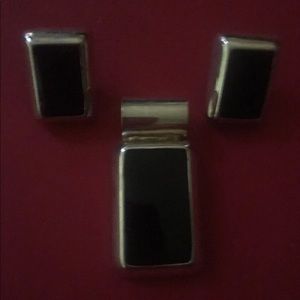 Matching Pendant and Earrings